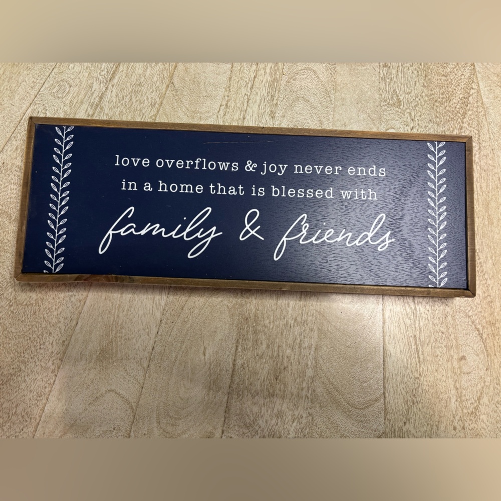 Home Decor Wall Sign